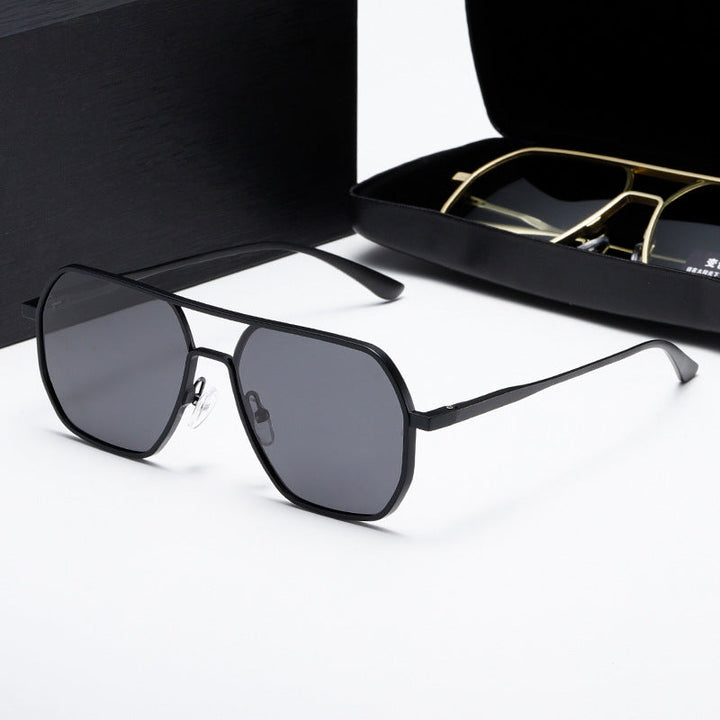 Women's innovative fashionable sunglasses with rectangular frame Kalsten