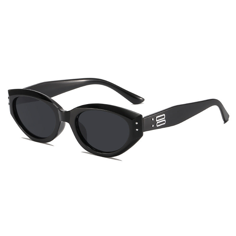 Women's stylish sunglasses in contemporary style with narrow frame Kalsten