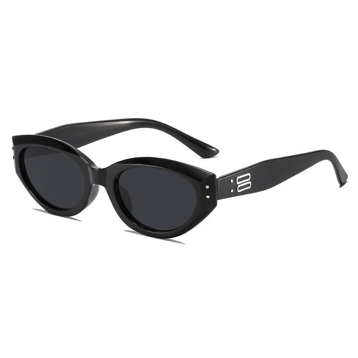 Women's stylish sunglasses in contemporary style with narrow frame Kalsten