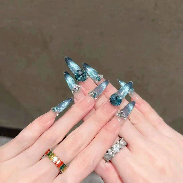 Decorative Glitter Nail Art Extensions Kalsten