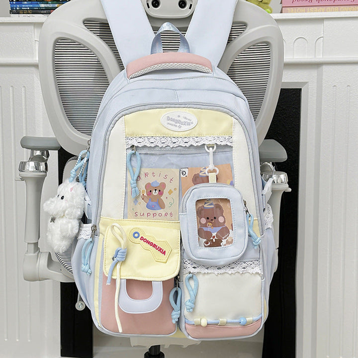 Playful Multi-Pocket Backpack Kalsten