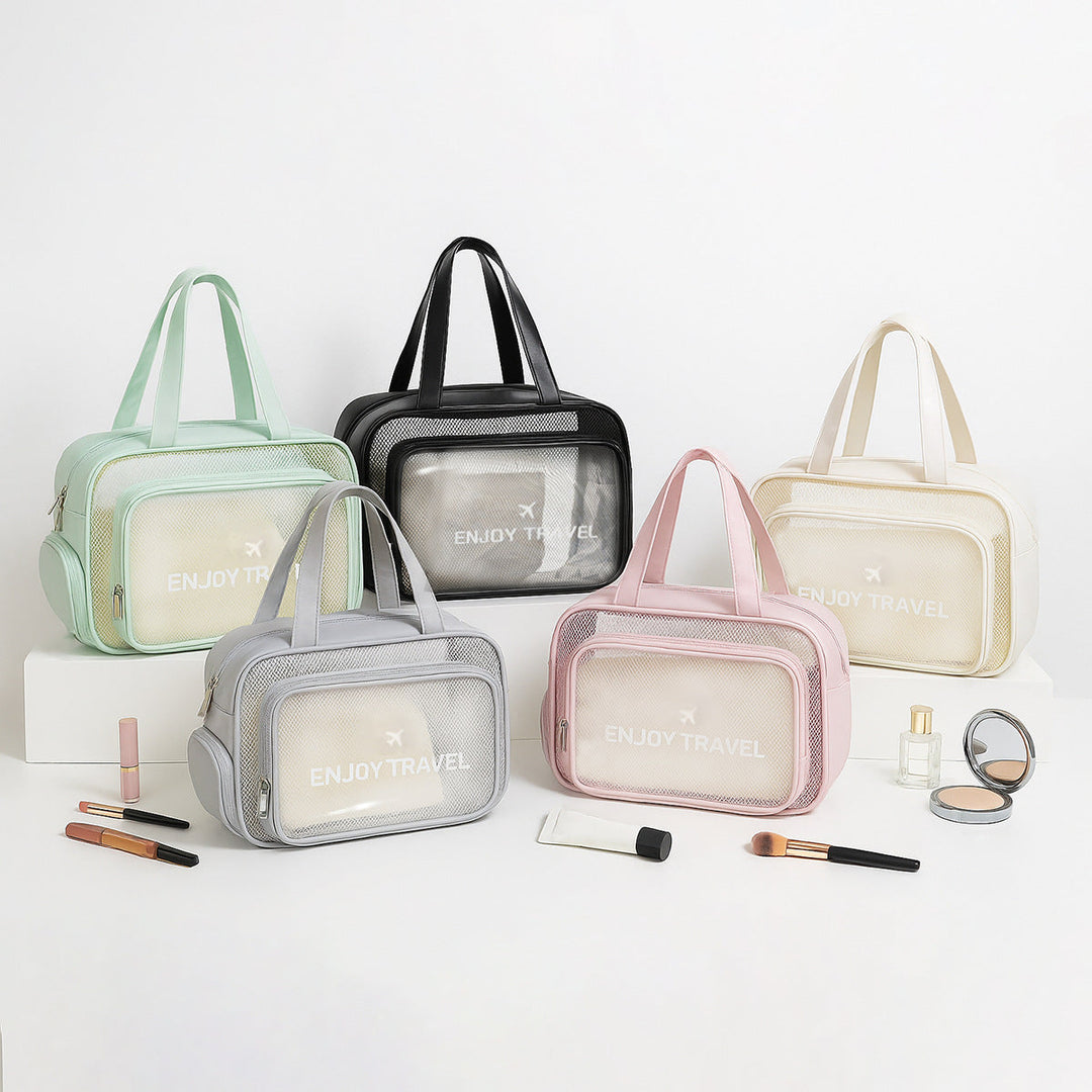 Transparent Travel Bag with Versatile Compartments Kalsten