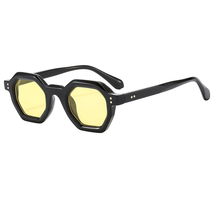 Women’s geometric sunglasses with distinctive design and protective UV filter Kalsten