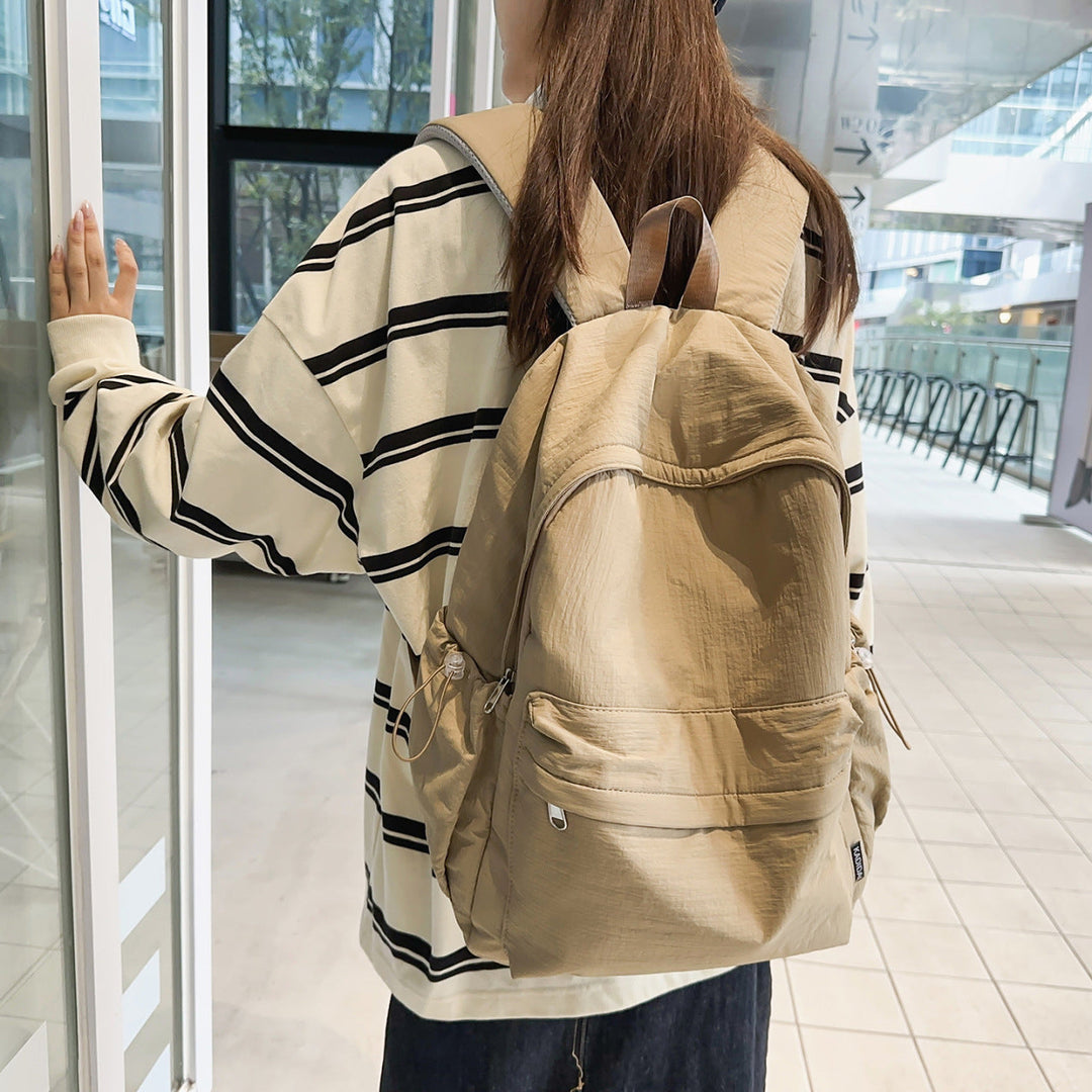Sporty backpack with practical side pockets Kalsten