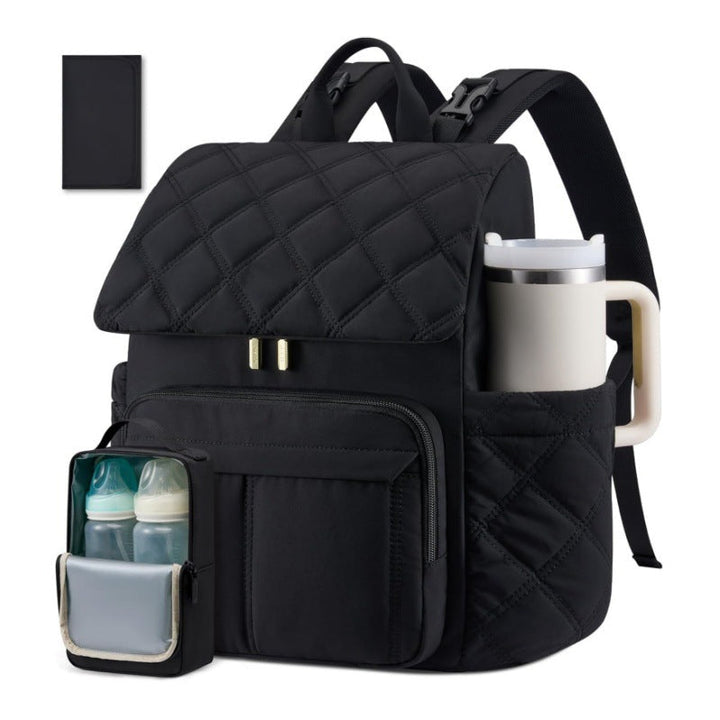 Multifunctional Wrap Backpack with Insulated Compartment and Organizer Kalsten