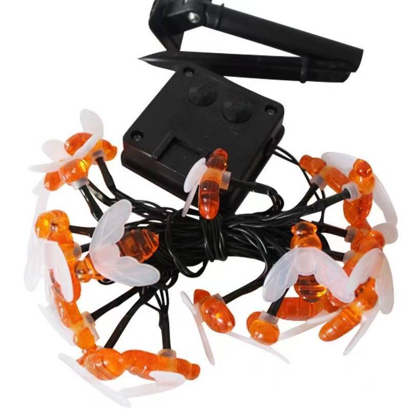 Decorative Bee Solar String Lights Kalsten