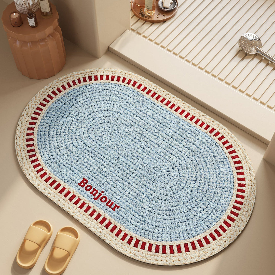 Plush Bath Mat Kalsten