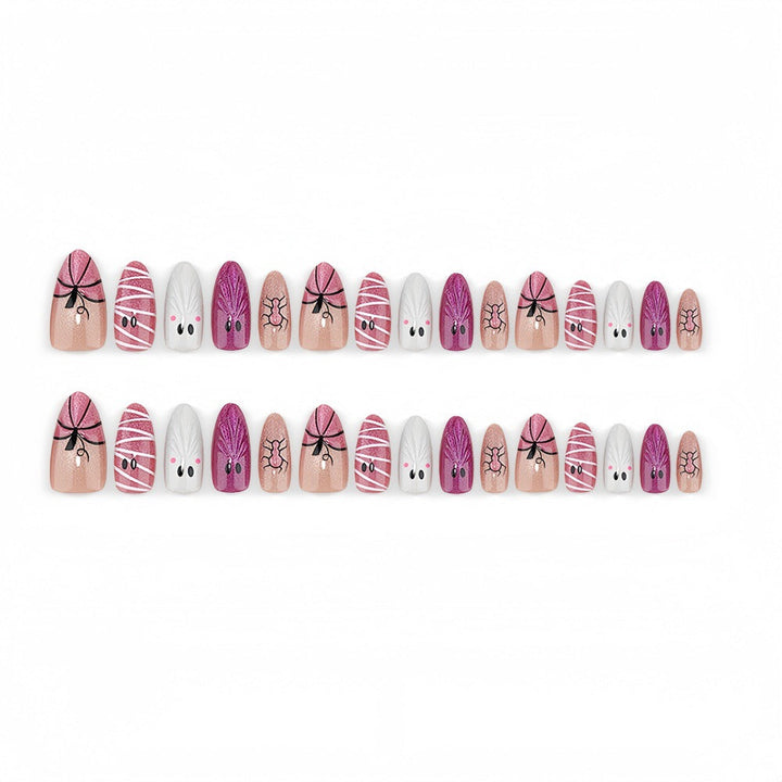 Creative artificial nails with Halloween motifs Kalsten