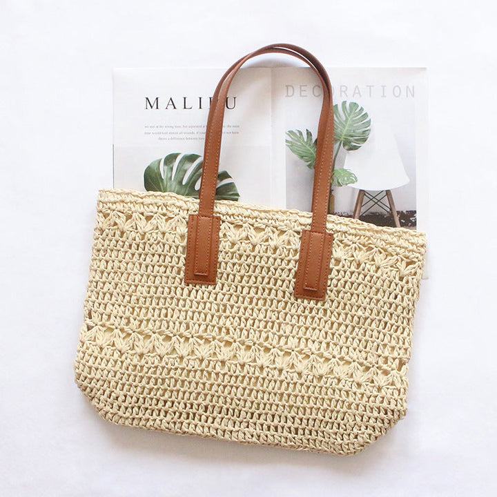 Handmade straw bag Kalsten