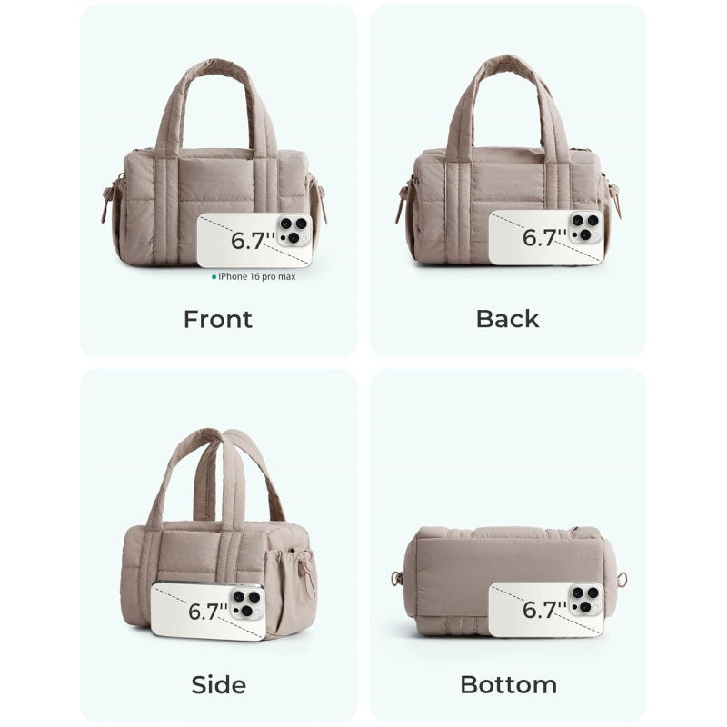 Comfortable travel bag with removable shoulder strap Kalsten