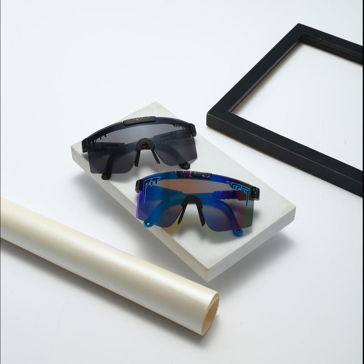 Women's sporty racing goggles with high UV protection and comfortable, ventilated frame Kalsten