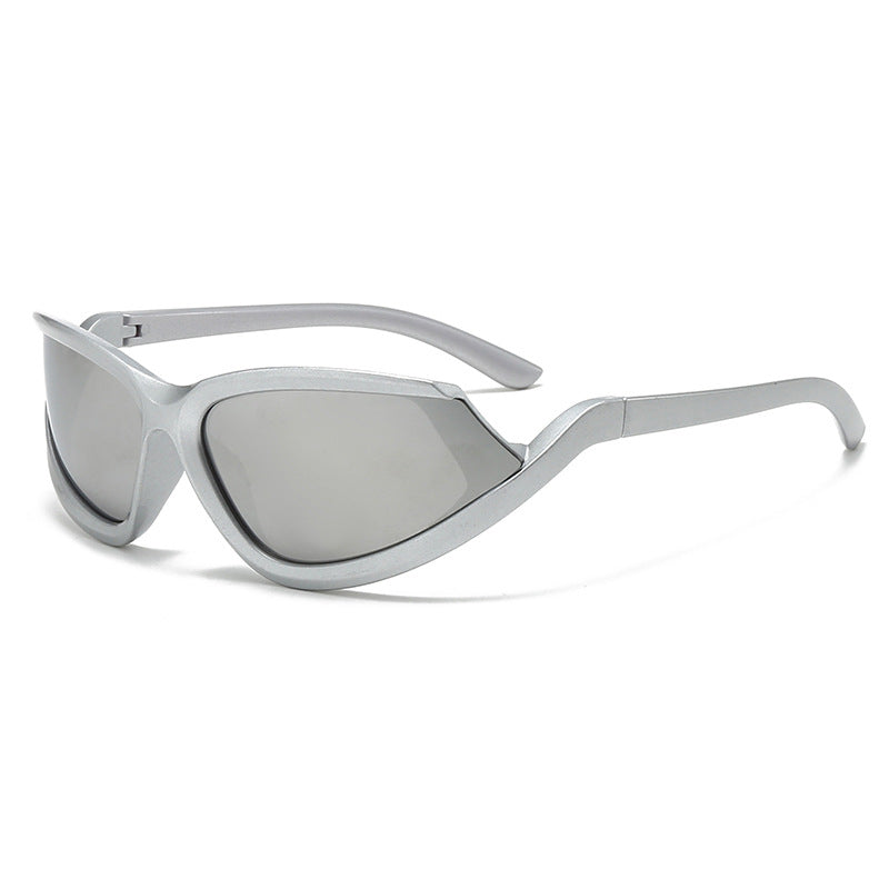 Women futuristic sunglasses with aerodynamic design Kalsten
