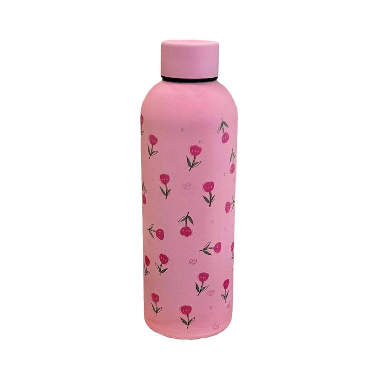 Ladies insulated drinking bottle with elegant floral design Kalsten