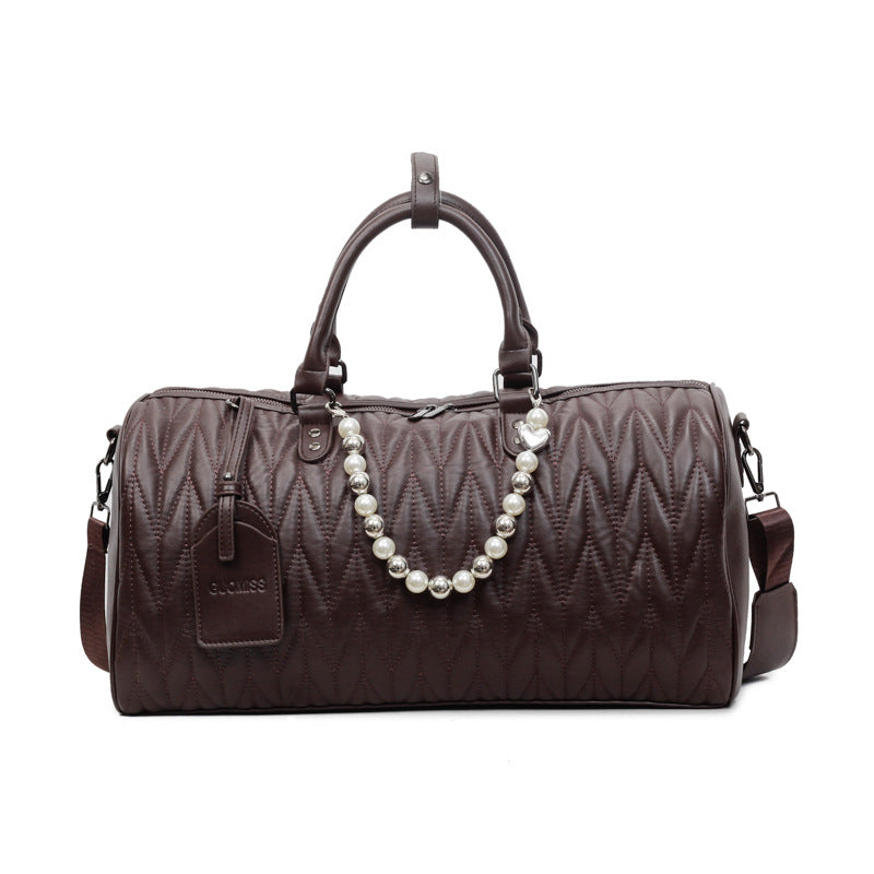 Noble travel bag in modern diamond design Kalsten