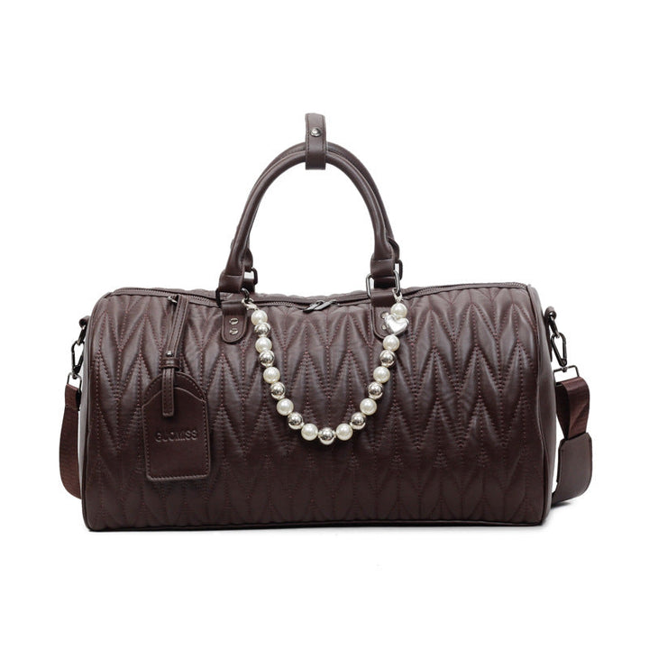 Noble travel bag in modern diamond design Kalsten