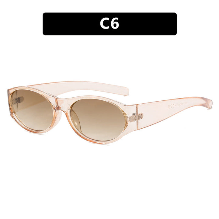 Women's fashionable sunglasses with elegant, oval design and UV protection Kalsten