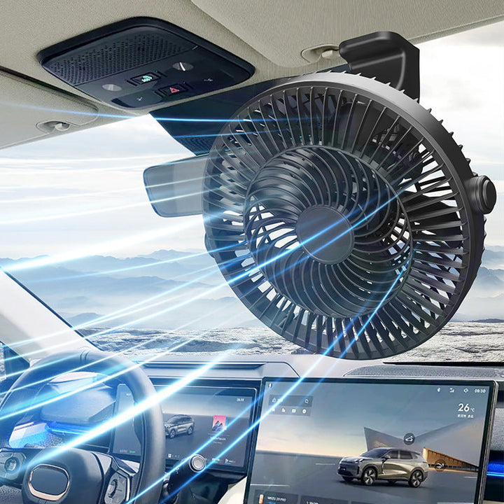 Unisex Car Fan with Flexible Mount Kalsten