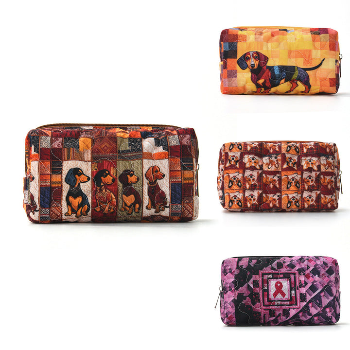 Cosmetic pouch with colorful animal design Kalsten