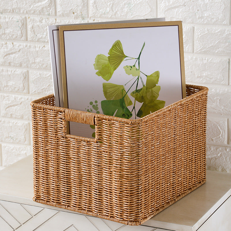 Premium Handwoven Square Storage Basket Kalsten