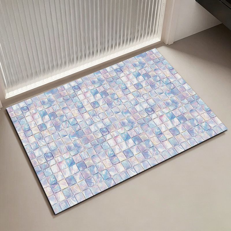 Mosaic Pattern Bath Mat Kalsten