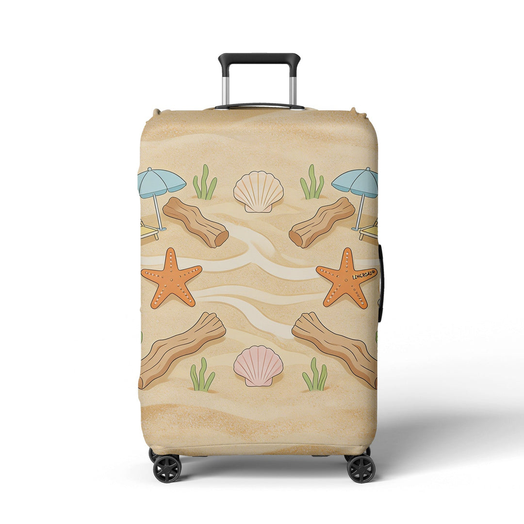 Women's suitcase cover with beach motif Kalsten