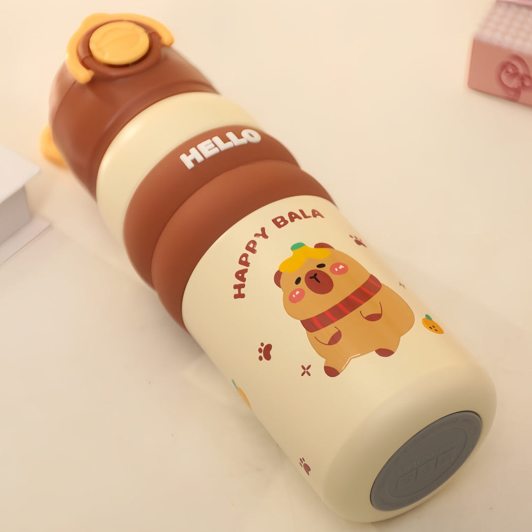 Women's durable water bottle with practical lid Kalsten