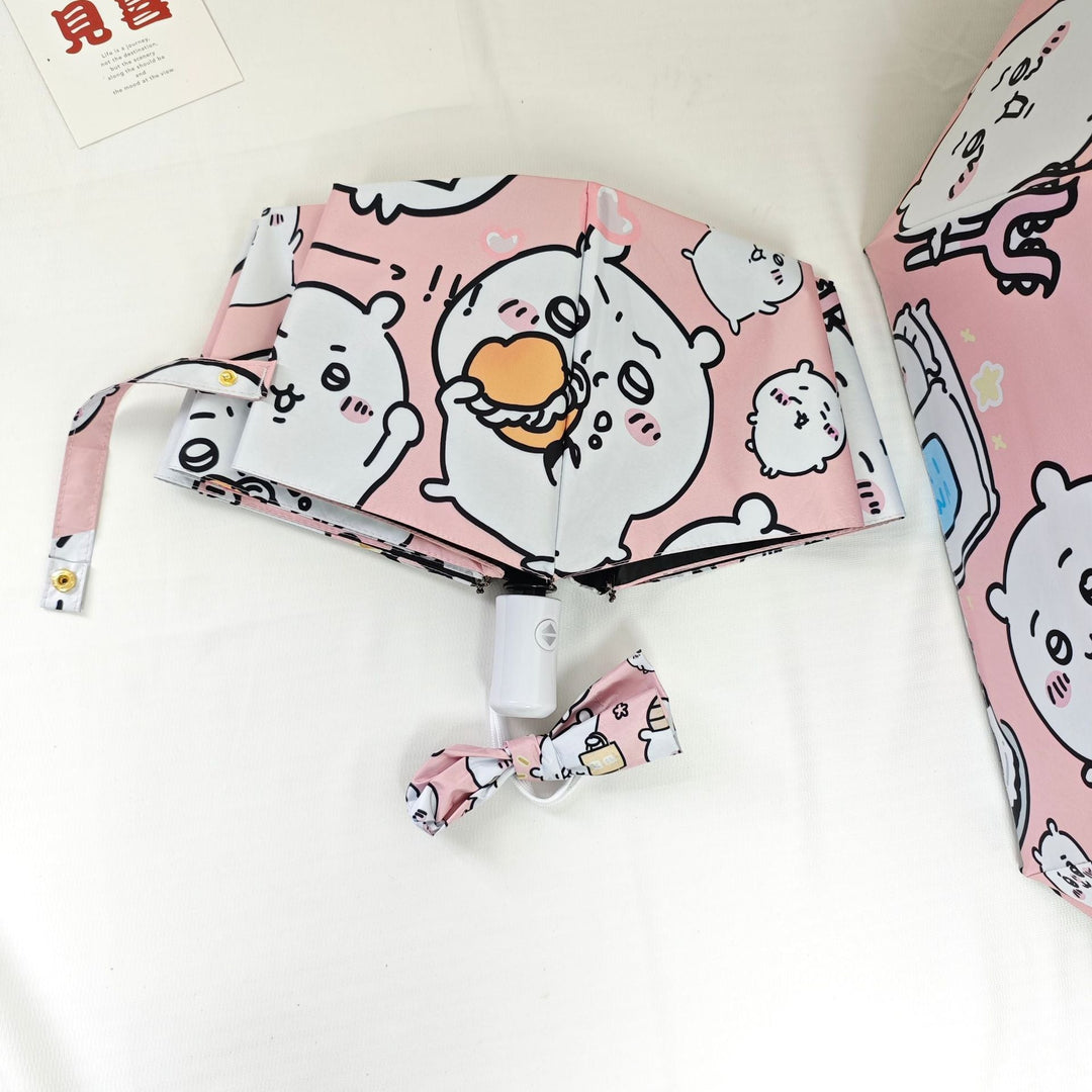 Women's Foldable Umbrella with Humorous Animal Design Kalsten