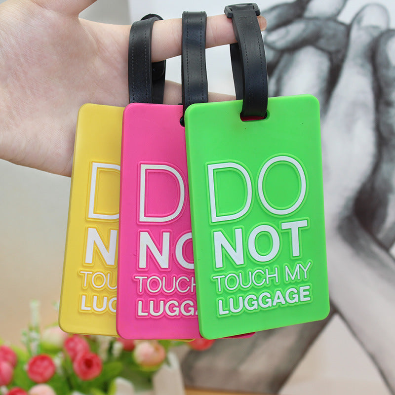 Unisex Luggage Tag with Safety Message Kalsten
