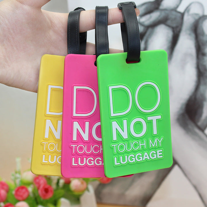 Unisex Luggage Tag with Safety Message Kalsten