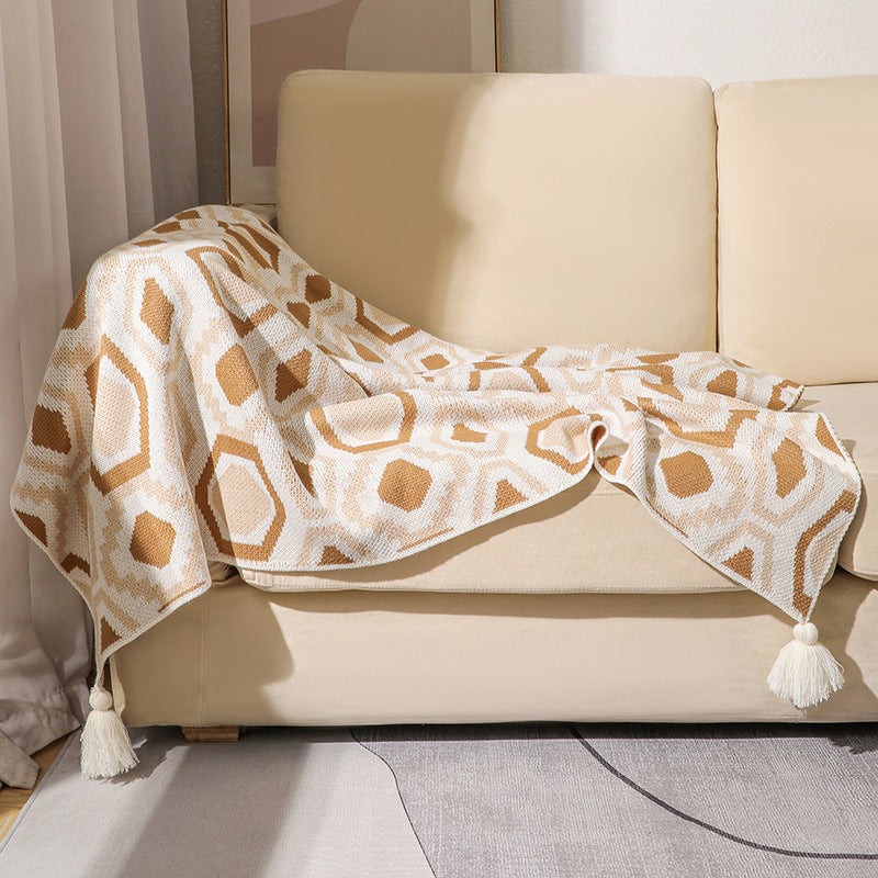 Women's Patterned Throw Blanket Kalsten