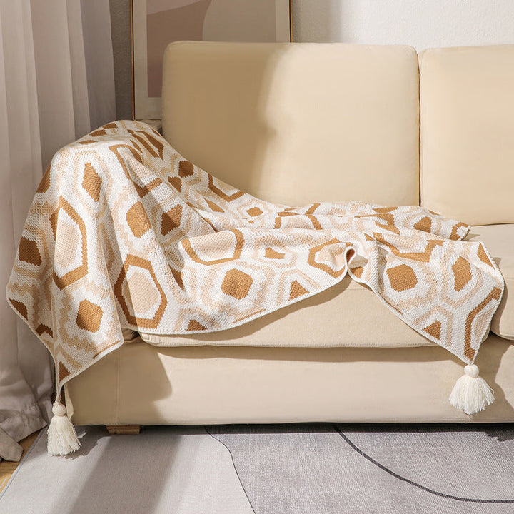 Women's Patterned Throw Blanket Kalsten