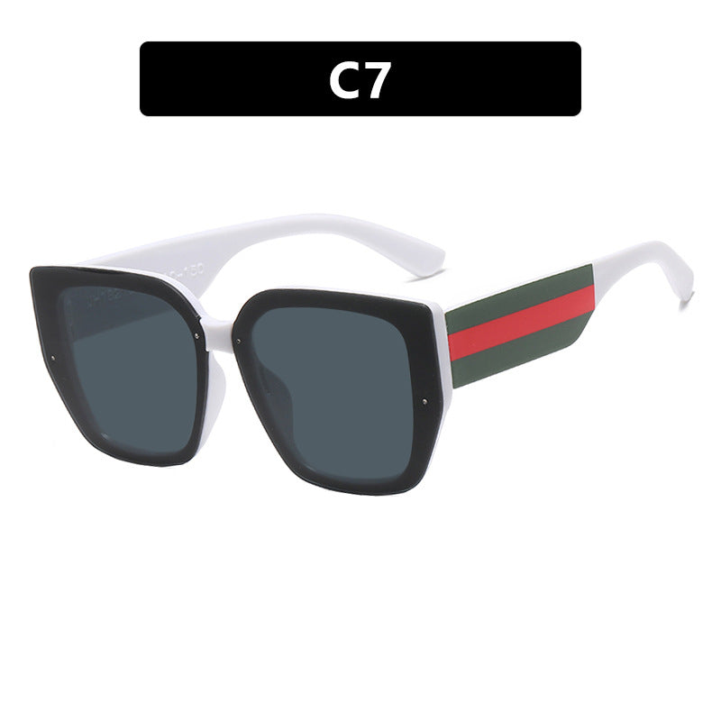Women's oversized sunglasses with a fashionable frame and UV protection Kalsten