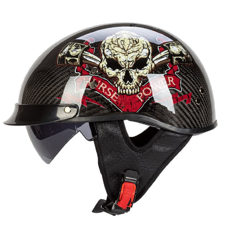 Stylish Graphic Skull Motorcycle Helmet Kalsten