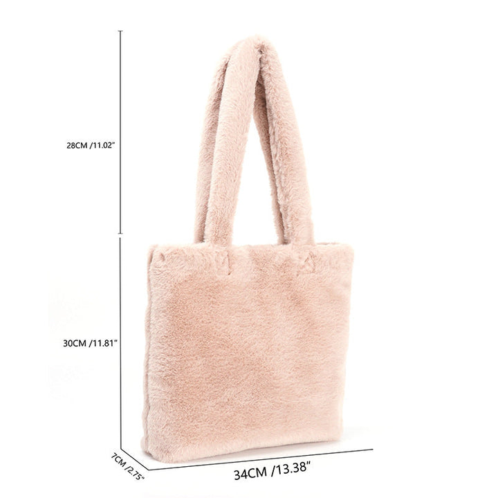Fluffy shopping bag Kalsten