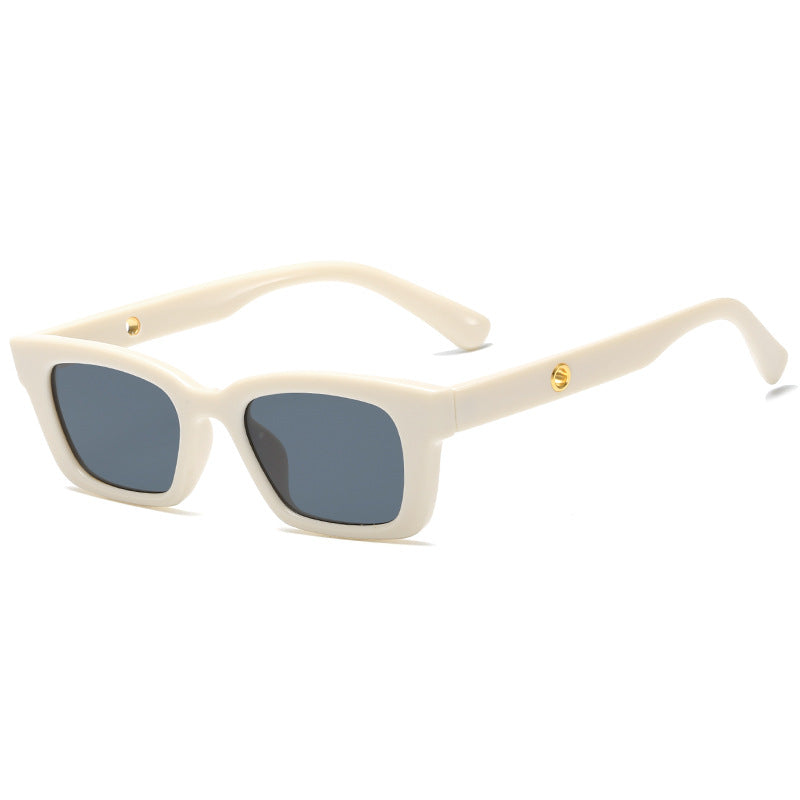 Women's trendy square sunglasses in vintage style Kalsten