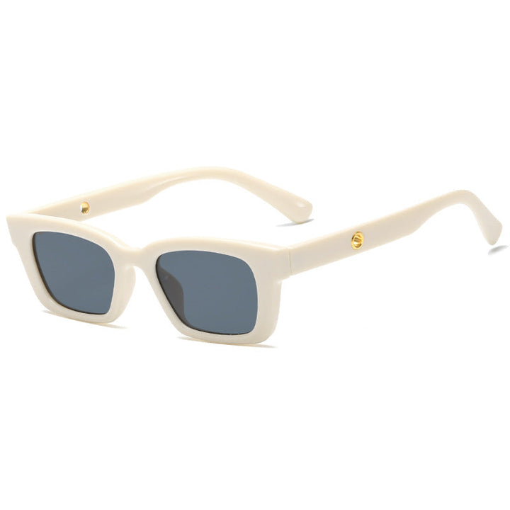 Women's trendy square sunglasses in vintage style Kalsten
