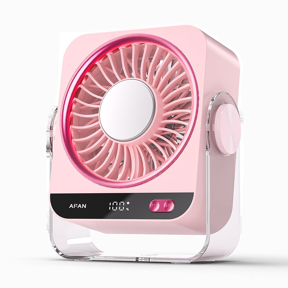 Ladies table fan with digital control and variable fan speed Kalsten