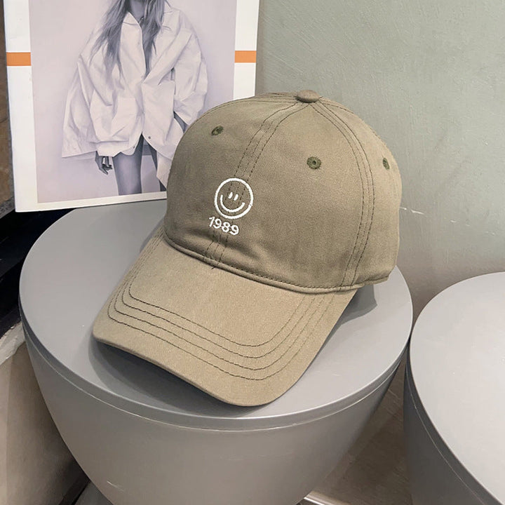 Men's Casual Smiley Embroidered Baseball Cap Kalsten