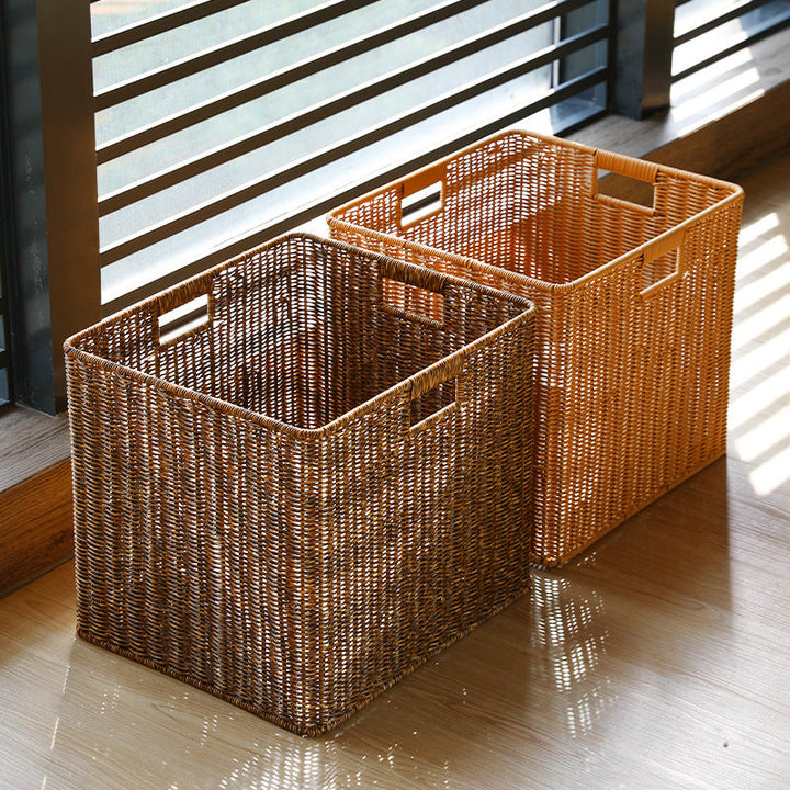 Unisex Spacious Storage Basket made of Woven Natural Material Kalsten