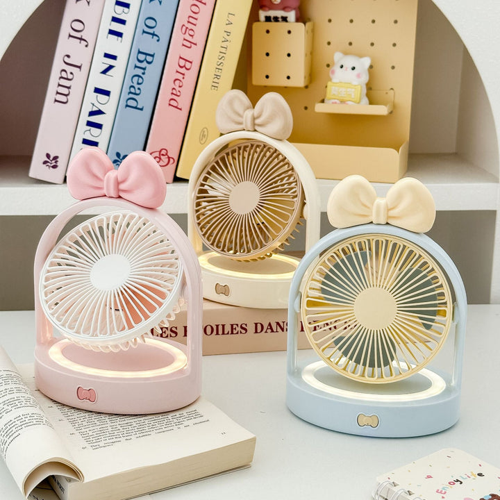 Unisex Portable Mini Fan in Elegant Flower Design Kalsten