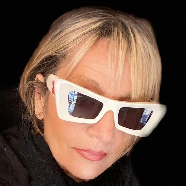Women's trendy sunglasses with angular design Kalsten