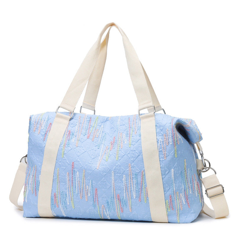 Multifunctional sports and travel bag with creative texture Kalsten