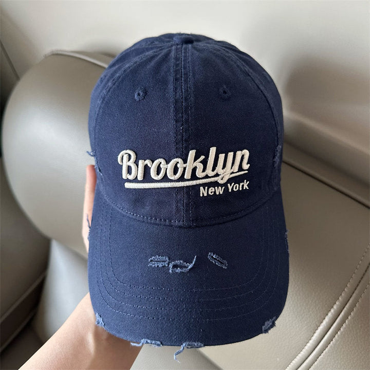 Men's Distressed Brooklyn Baseball Cap Kalsten