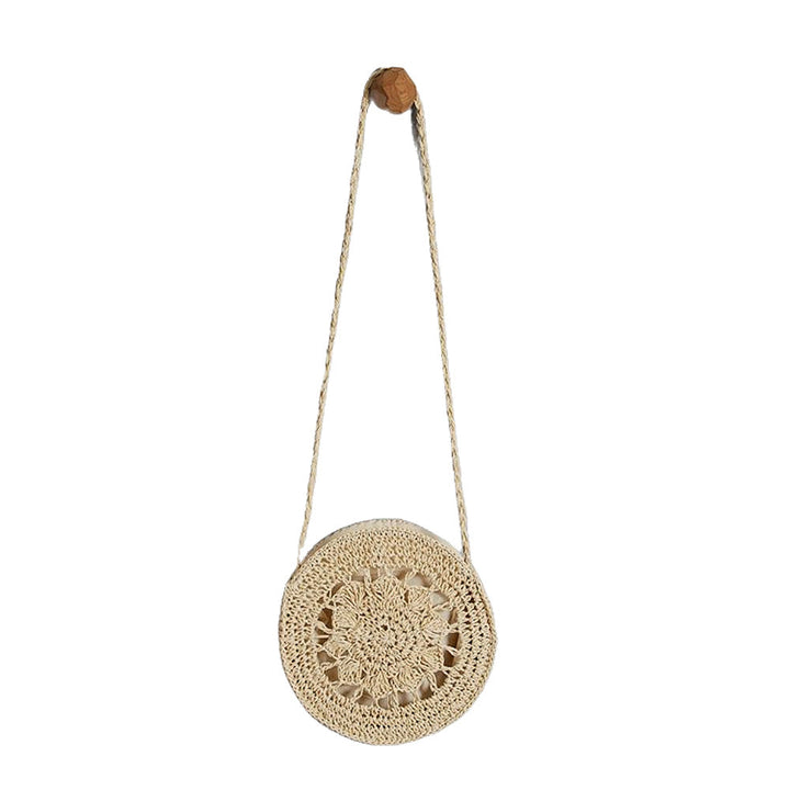 Round Macrame Crossbody Bag Kalsten