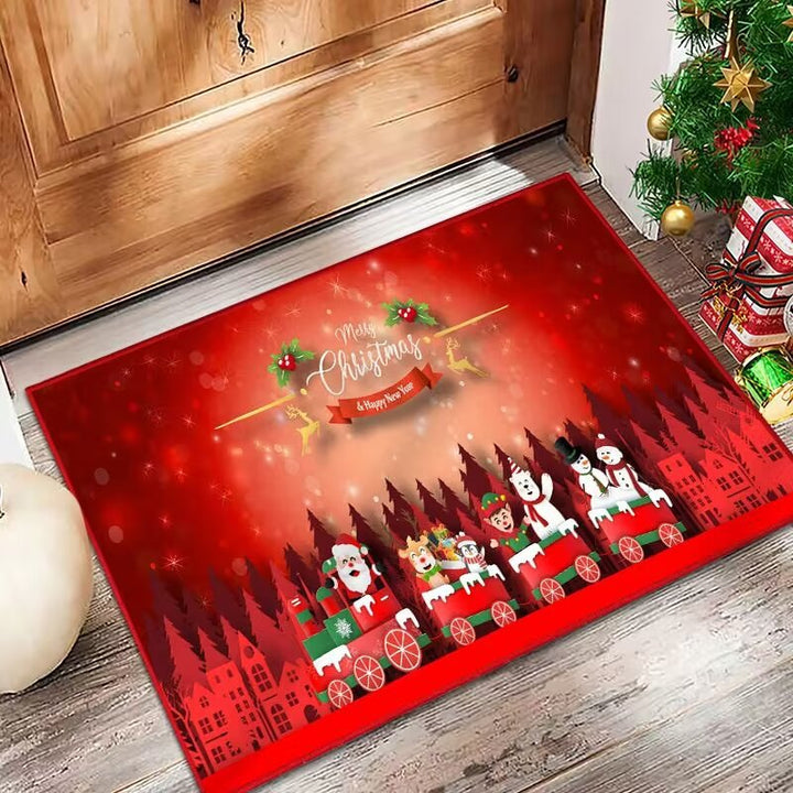 Festive Holiday Door Mat Kalsten
