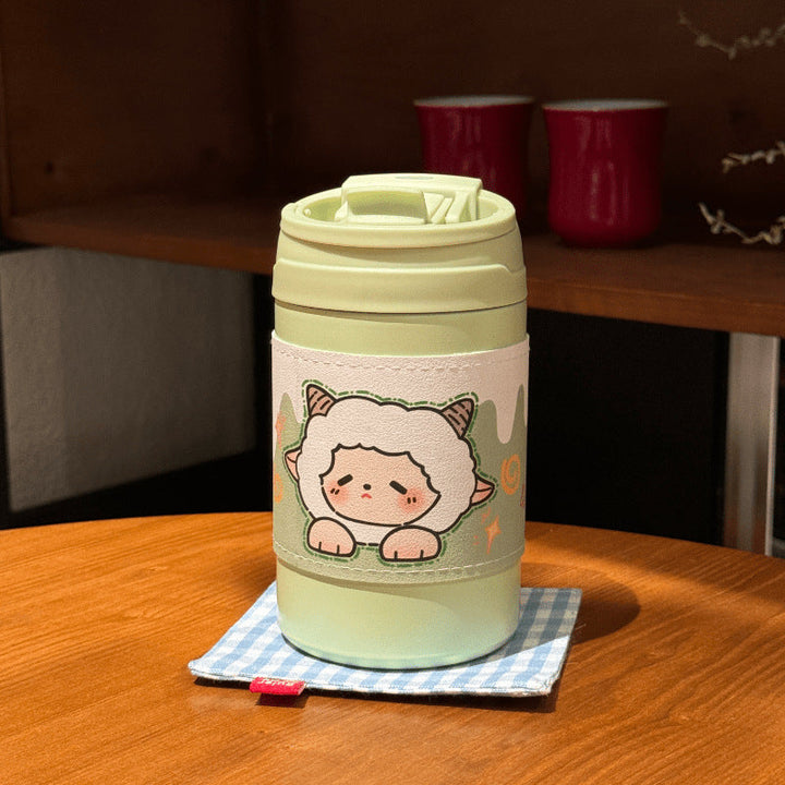 Women's Insulated Coffee Mug with Cute Bunny Design Kalsten