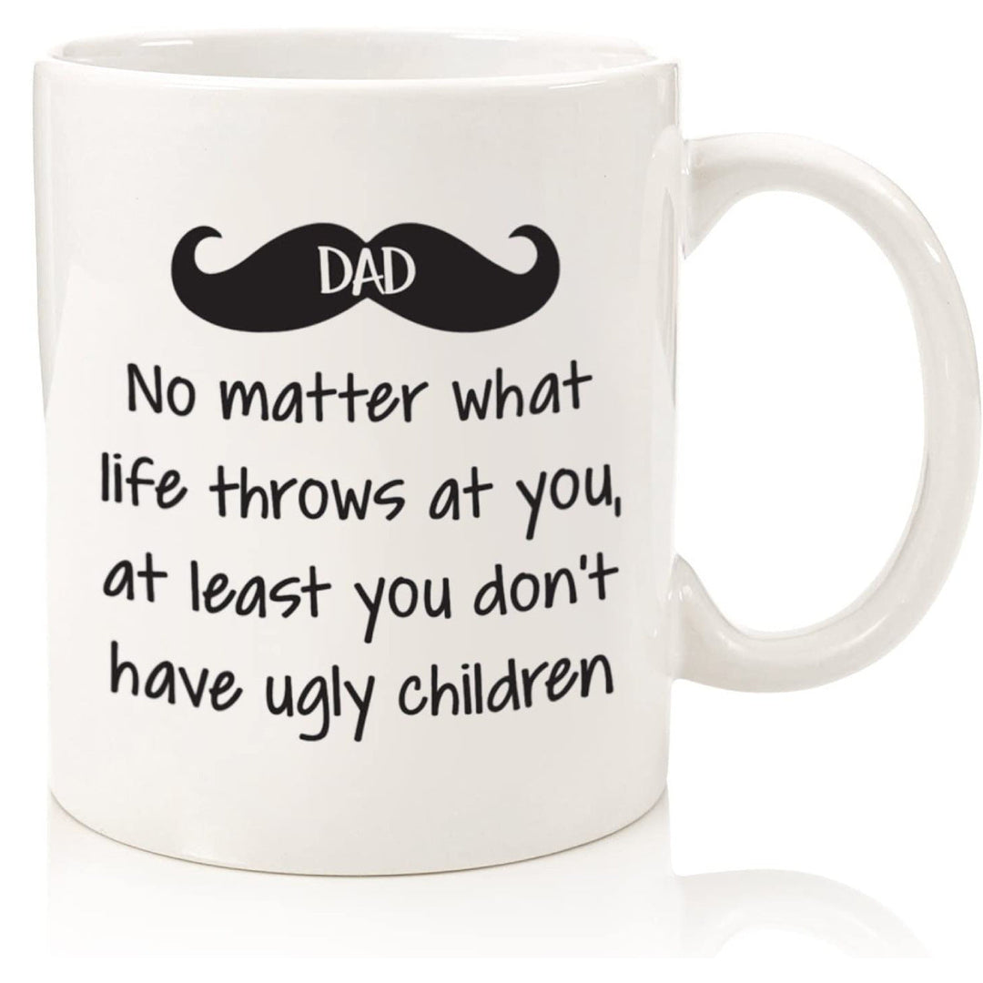 Ceramic Novelty Mother'S Day Coffee Mug With Tall Straight Walls Large C-Handle Sublimation Print