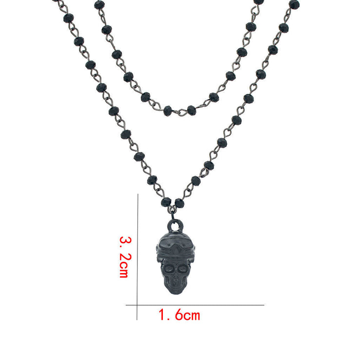 Layered Crystal Moon Jewelry Set Kalsten