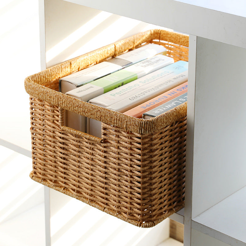Unisex Practical Storage Basket with Open Handles Kalsten