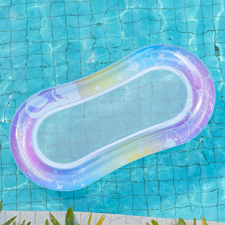Women Inflatable Water Lounge with Mesh Surface Kalsten